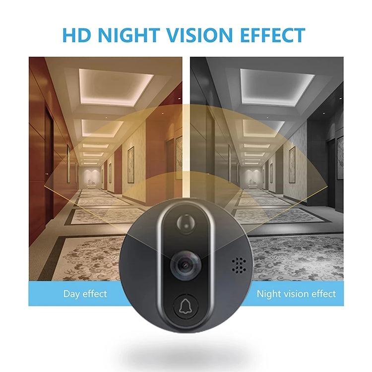 R9 4.3 inch WiFi Smart Video Visual Electronic Peephole Doorbell, R9 R9 4.3 inch WiFi Smart Video Visual Electronic Peephole Doorbell, R9